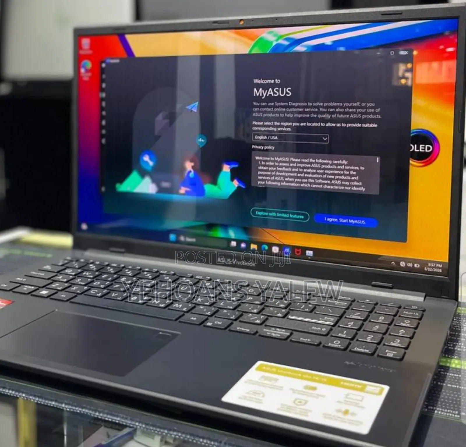 New Laptop Asus VivoBook 15 X540NA 16GB AMD Ryzen 5 SSD 512GB