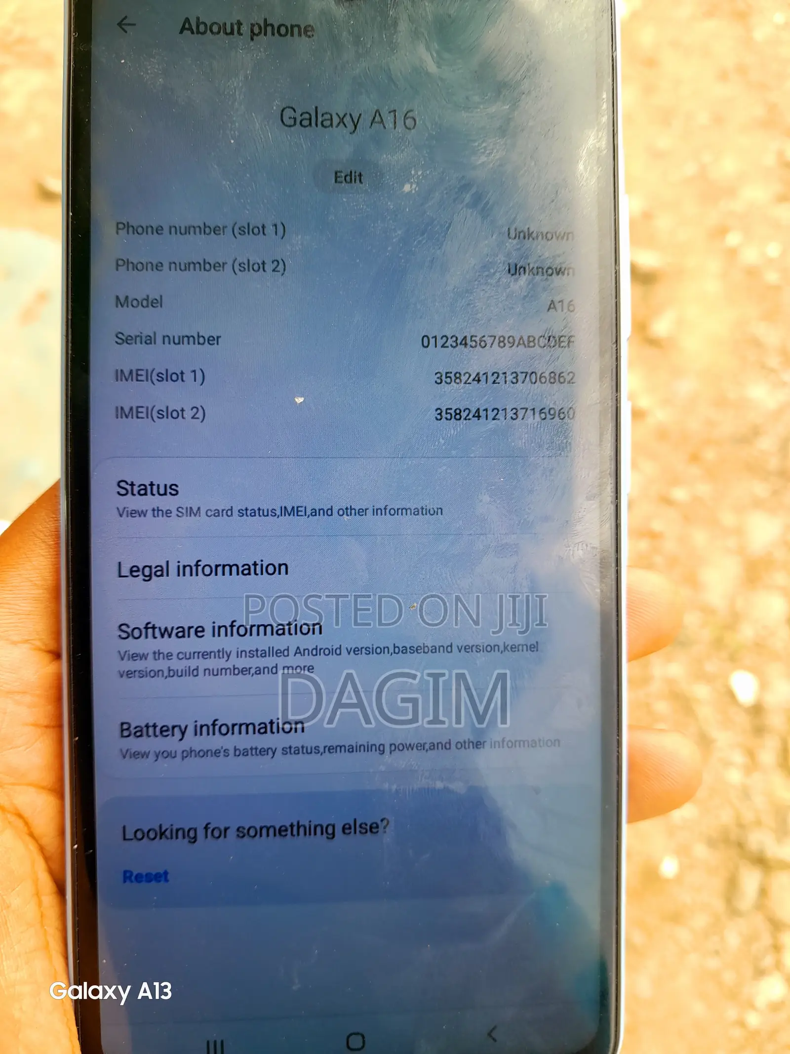Samsung Galaxy A16 128 GB Blue