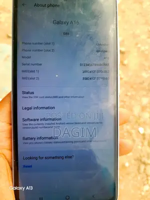 Samsung Galaxy A16 128 GB Blue