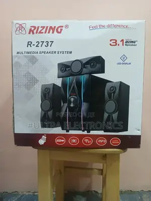 Rizing Speaker R-2737 Multimedia System, a 3.1 Channel Home Theater