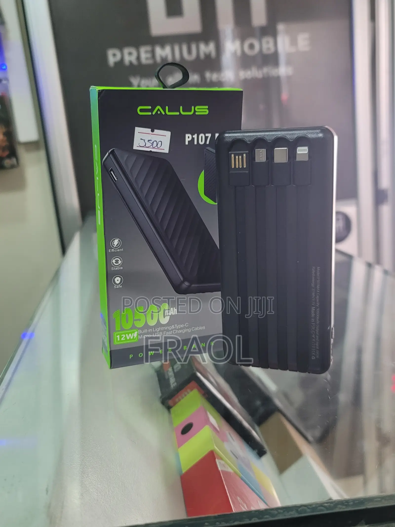 Calus Power Bank With 10,500mah