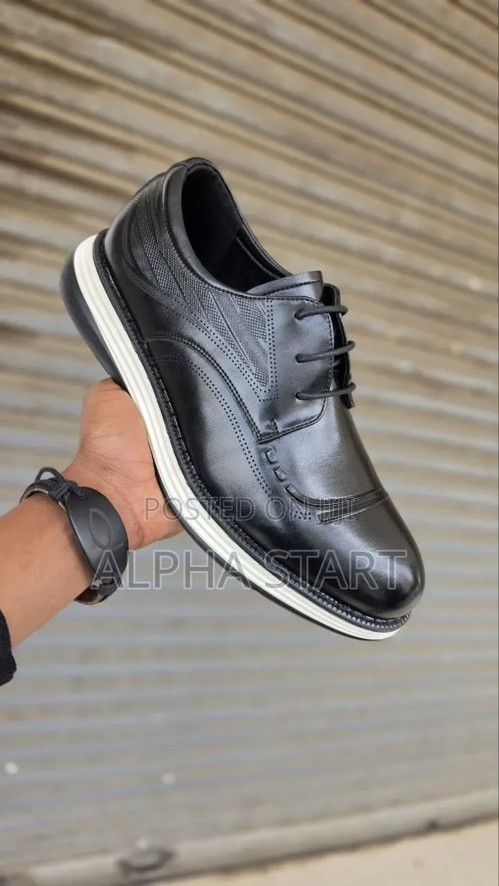Chelise Uolg High Master Quality Lather Shoes for Man's