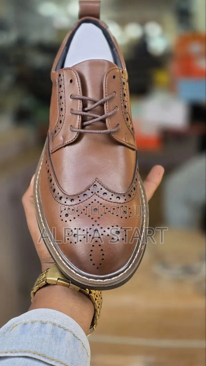 Chelise Coco High Master Quality Smooth Flat Shoes for Man's
