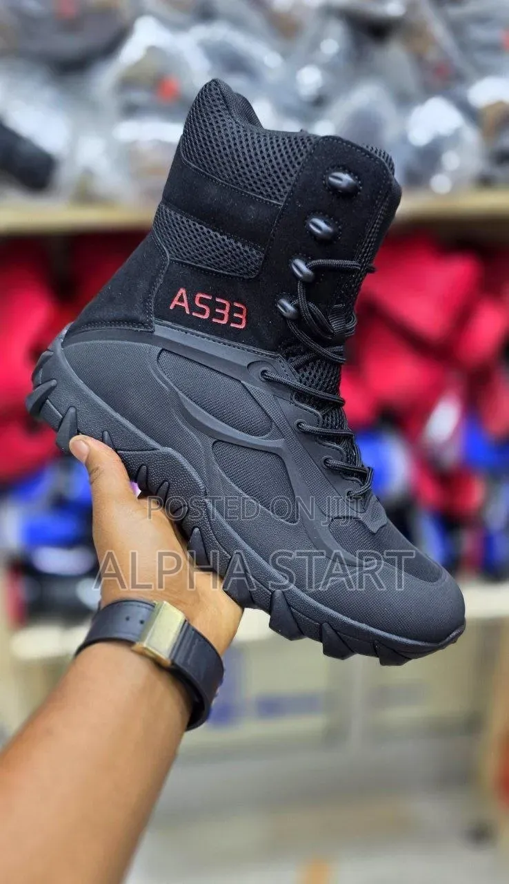 A533 High Master Quality Military and Hiking Shoes for Man's