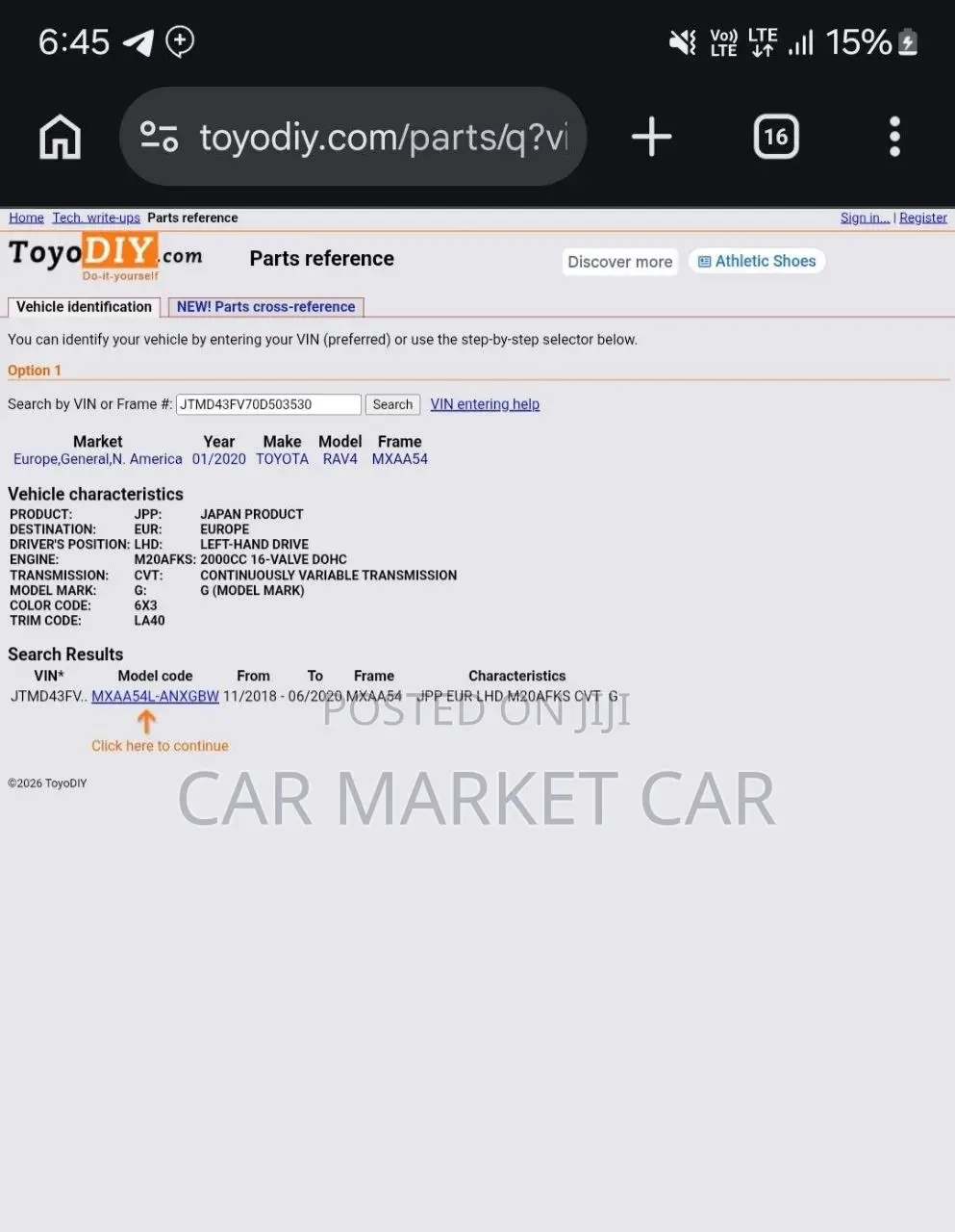 Toyota RAV4 Limited AWD 2020 Gray