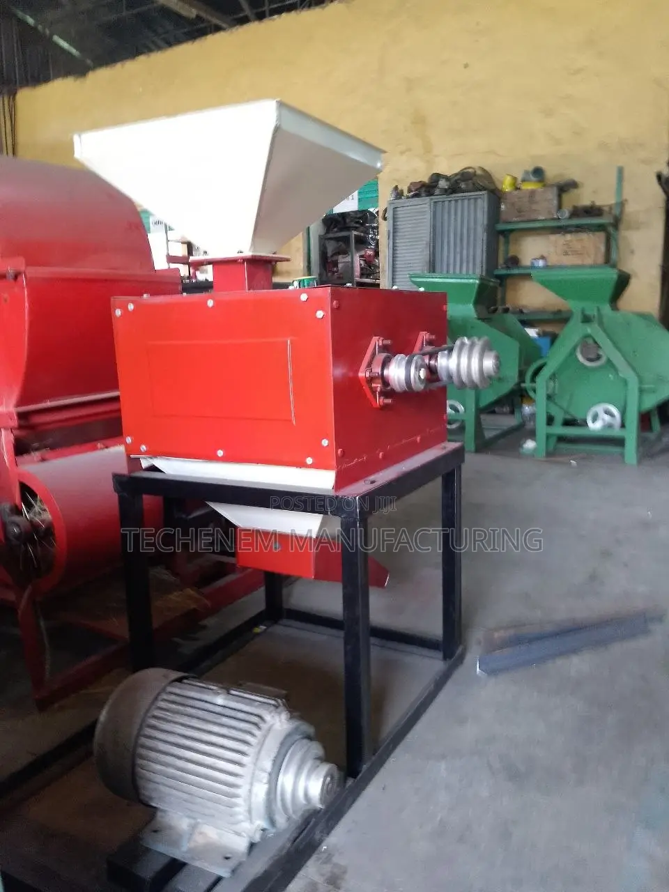 ገብስ ቆሎ፣ አተር፣ መፈተጊያ ማሽን (Peeler Machine)