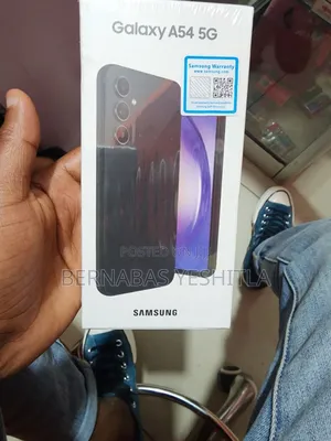 New Samsung Galaxy A54 5G 128 GB Black