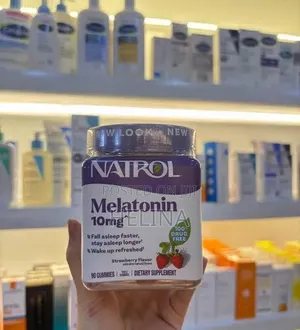 100% Drug Free 10mg Natrol Melatonin 90 Strawberry Flavored Gummies