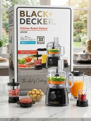 Black + Decker Kitchen Robot Deluxe 400w
