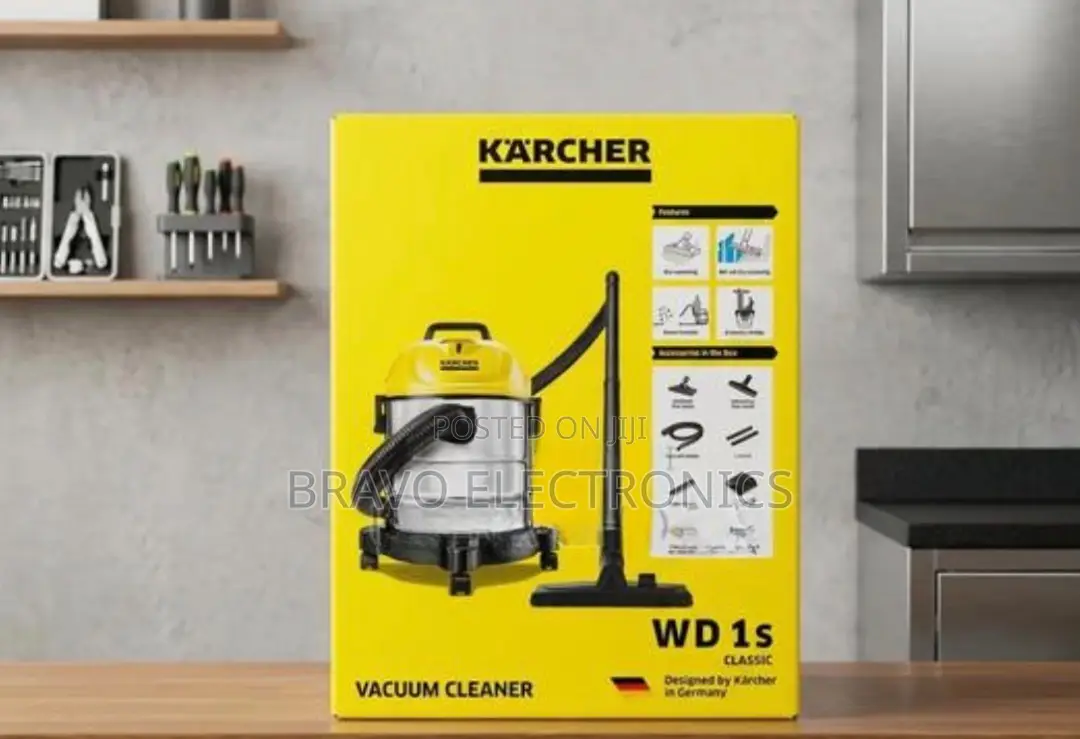 Kärcher Wd 1s Classic Wet and Dry Vacuum Cleaner With a 1500-Watt