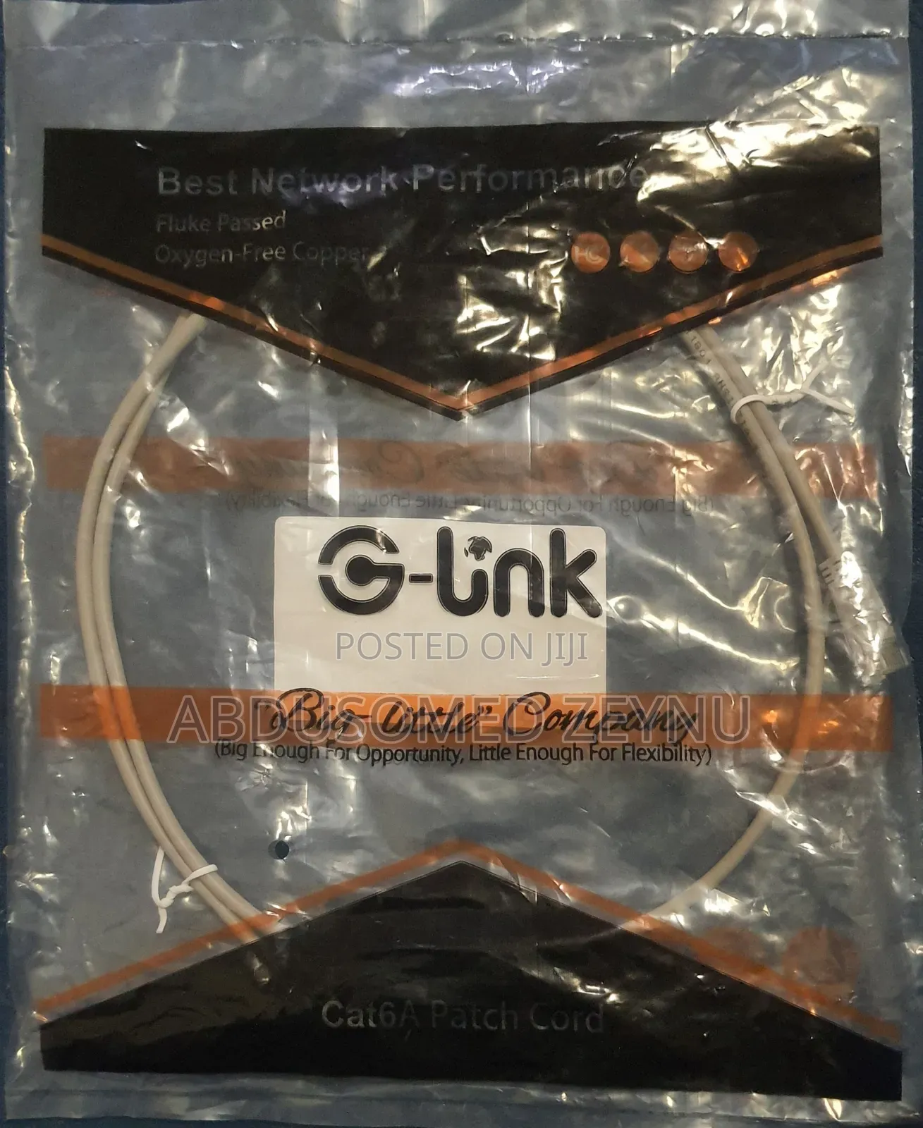 1m Cat 6a Patch Cord ( G-link High-speed )