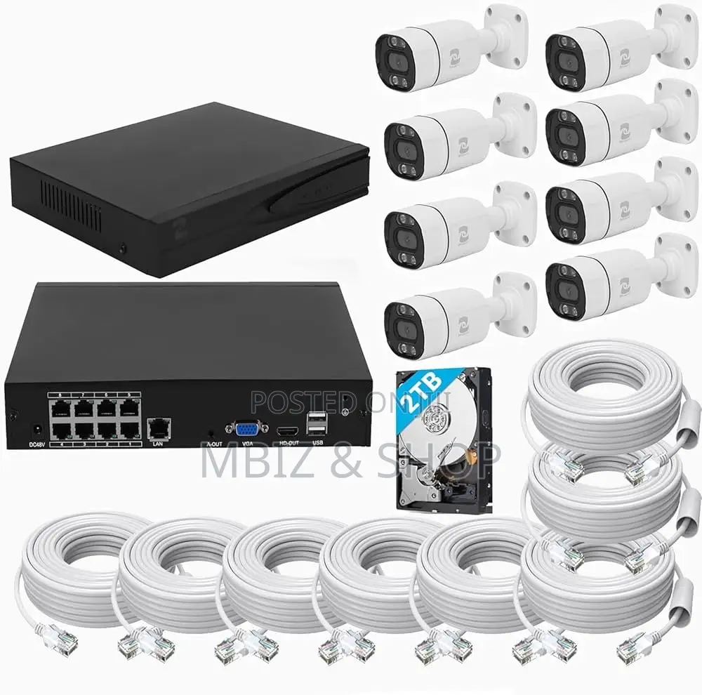 Stell Ip Poe CCTV Kit