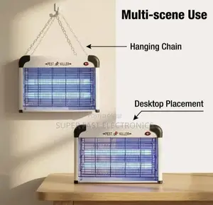 Lelectronic Bug Zapper Flying Insect Killer Hanging or Desktop
