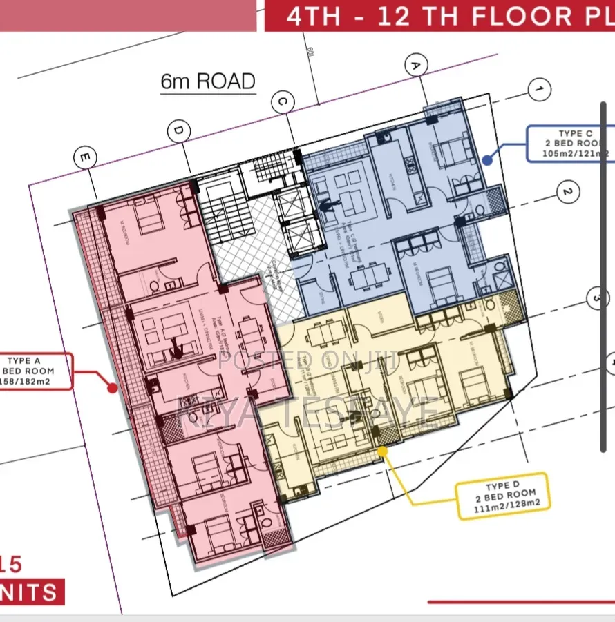 Furnished 3bdrm Apartment In ኦሎንፒያ 2, Bole For Sale