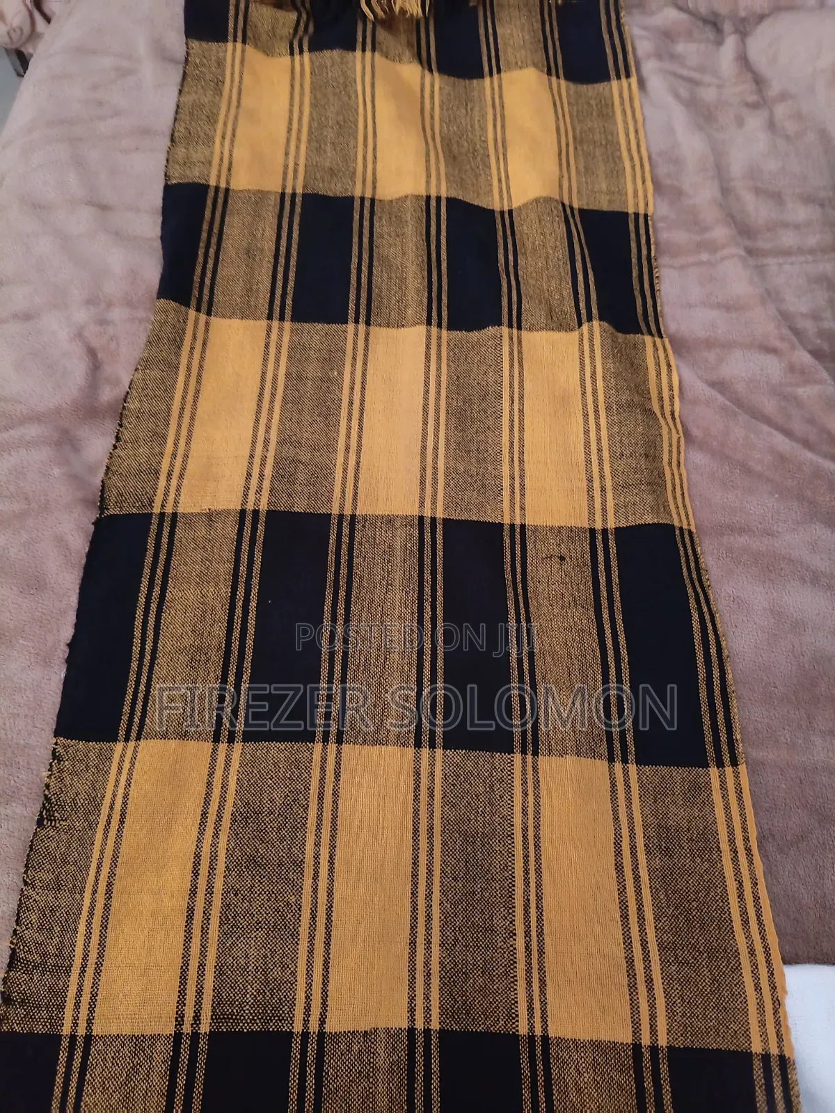 Handmade Ethiopian ፎጣ