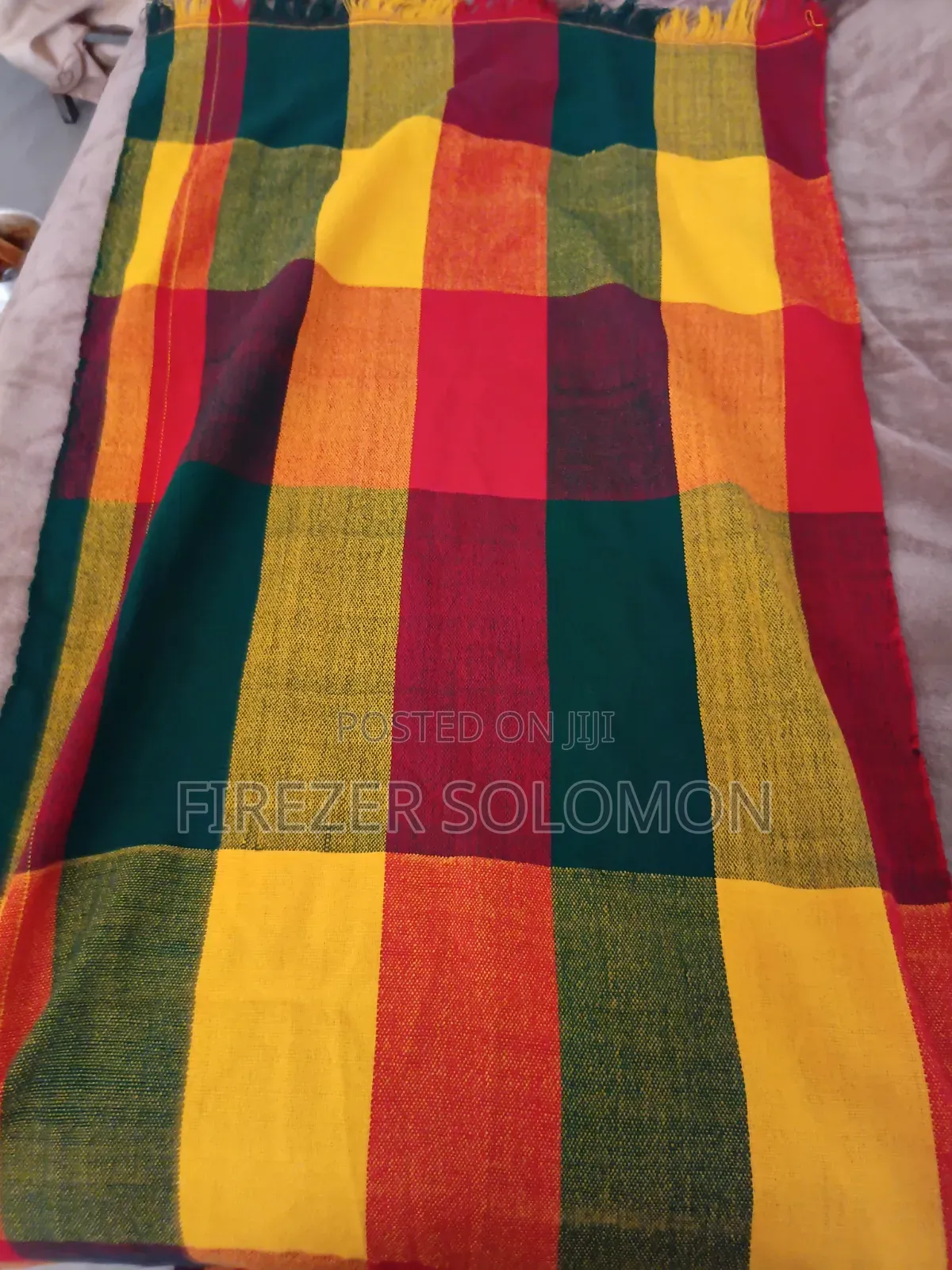 Handmade Ethiopian ፎጣ