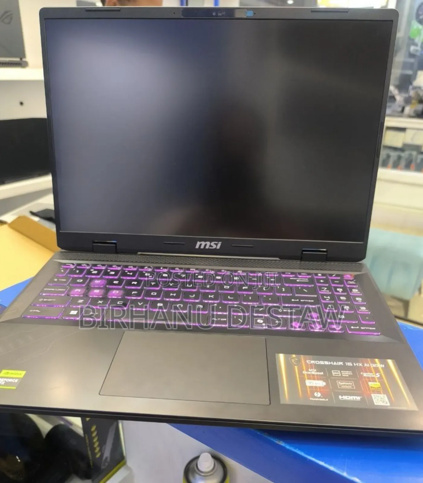 New Laptop MSI Vector 16 HX AI A2XWIG 16GB Intel Core Ultra 9 SSD 1T