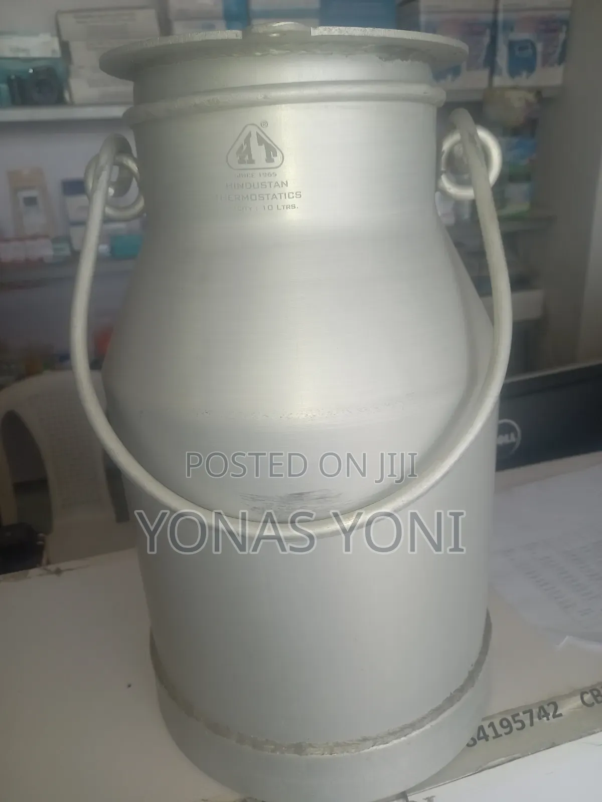 Aluminium Milk Can 10 Liter
