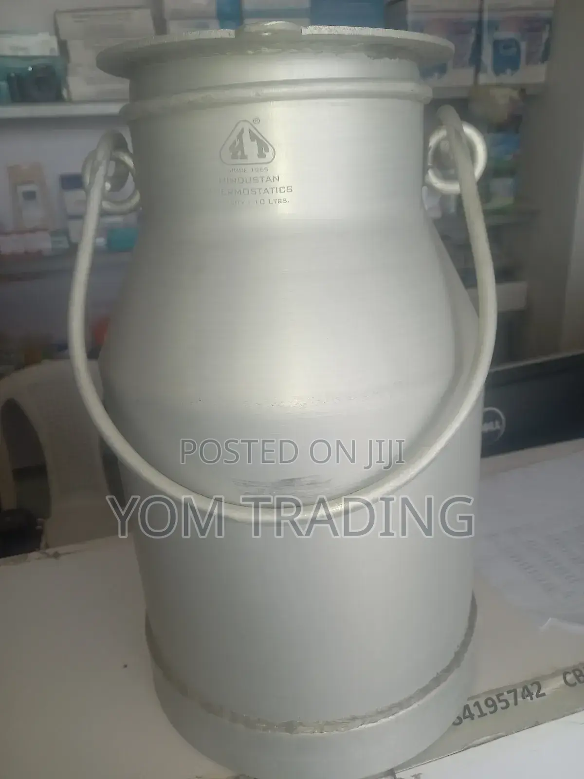 Aluminium Milk Can 10 Liter