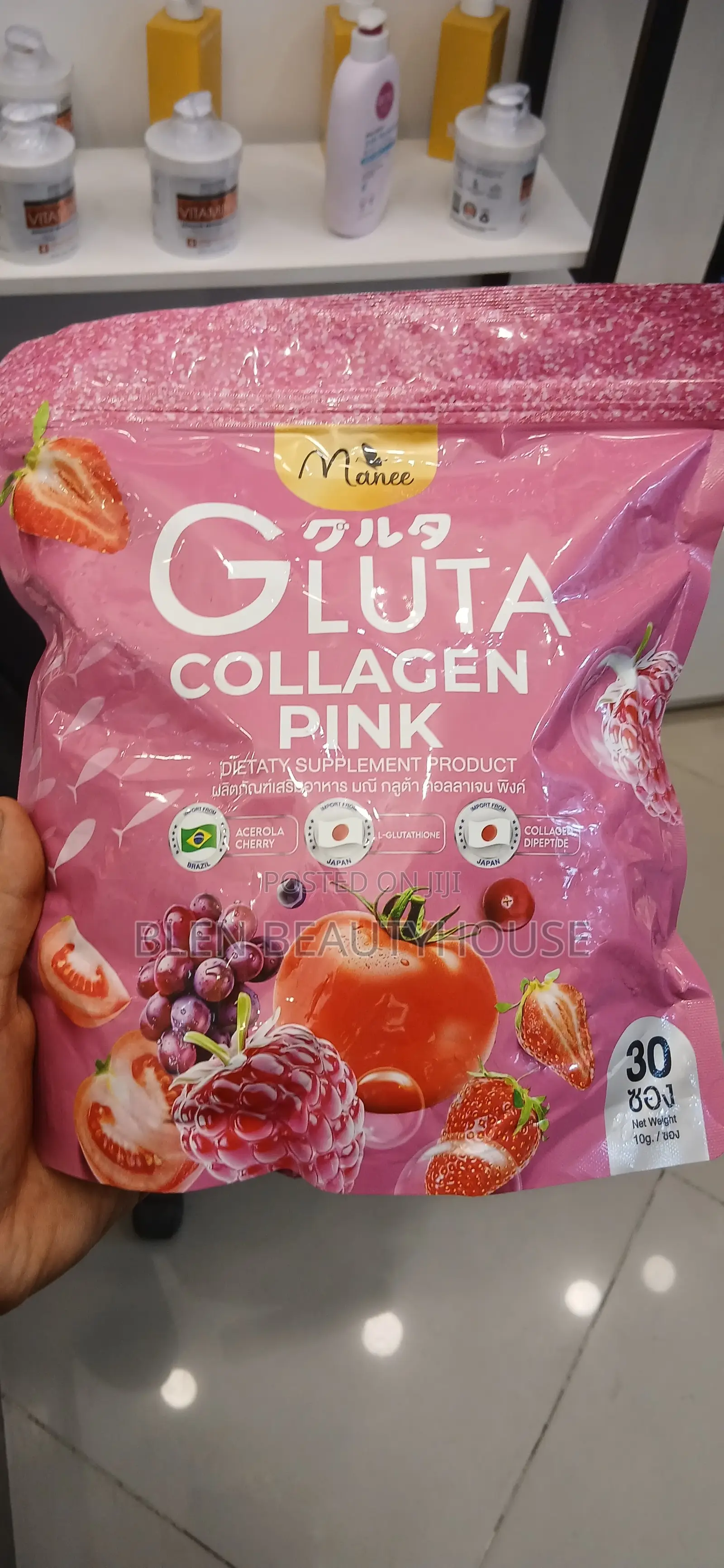 Gluta Collagen Pink