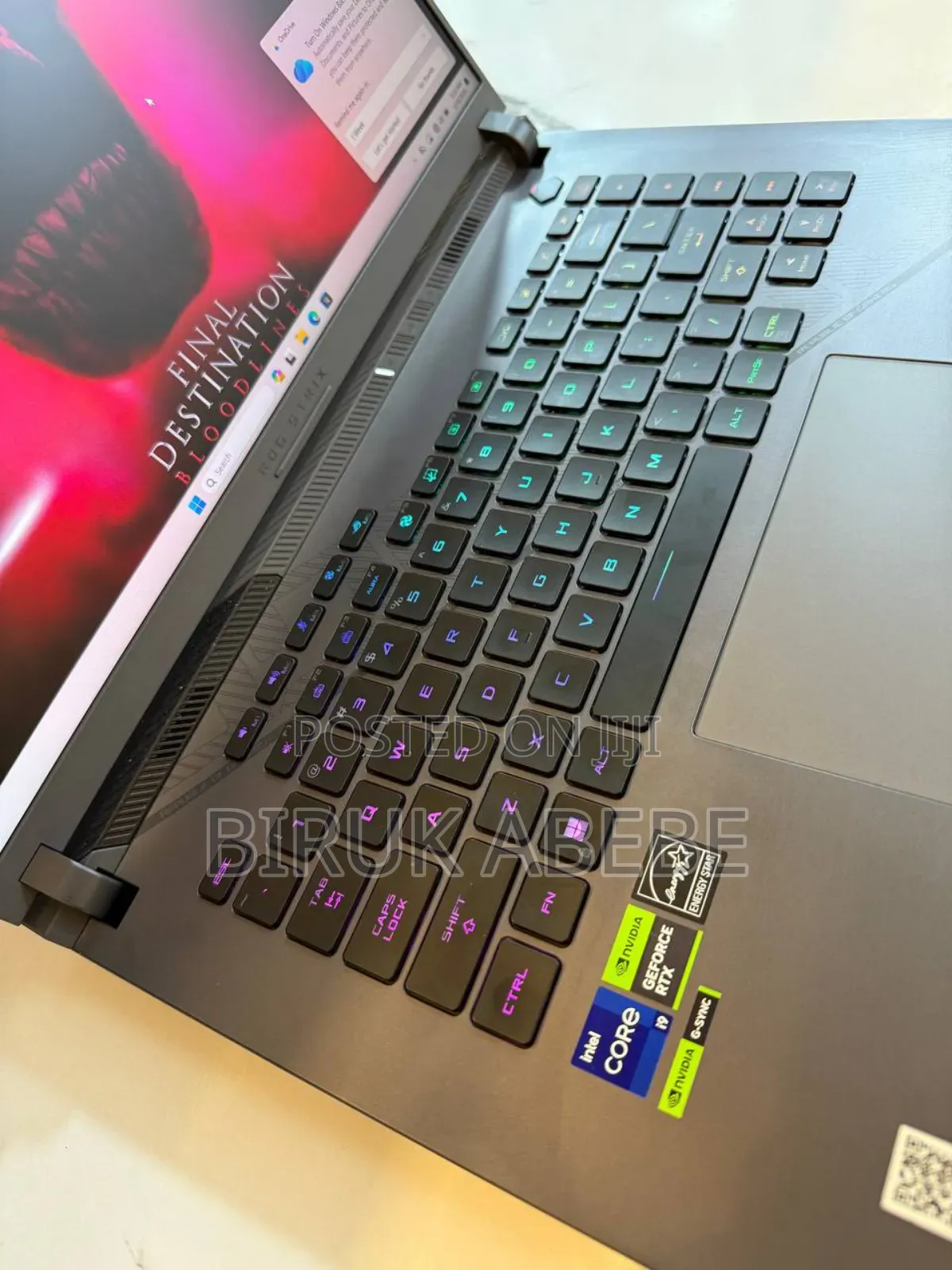 New Laptop Asus ROG Strix G16 G614 16GB Intel Core i9 SSD 1T
