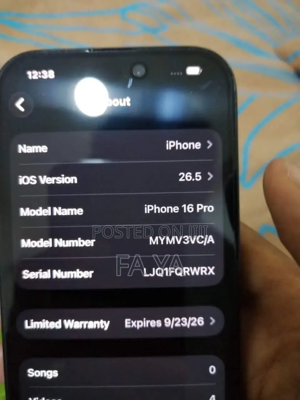 Apple iPhone 16 Pro 128 GB Black