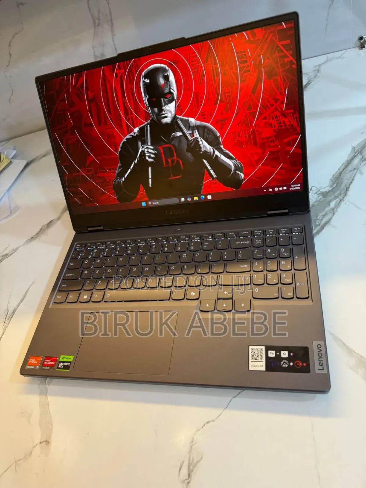 New Laptop Lenovo Legion 5 16GB AMD Ryzen 7 SSD 512GB