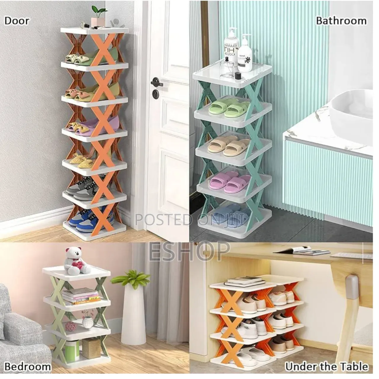 Airflow 6‐Layer Shoe Rack