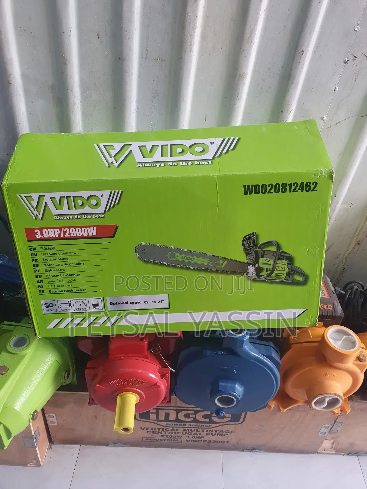 Vido Gasoline Chainsaw 24''