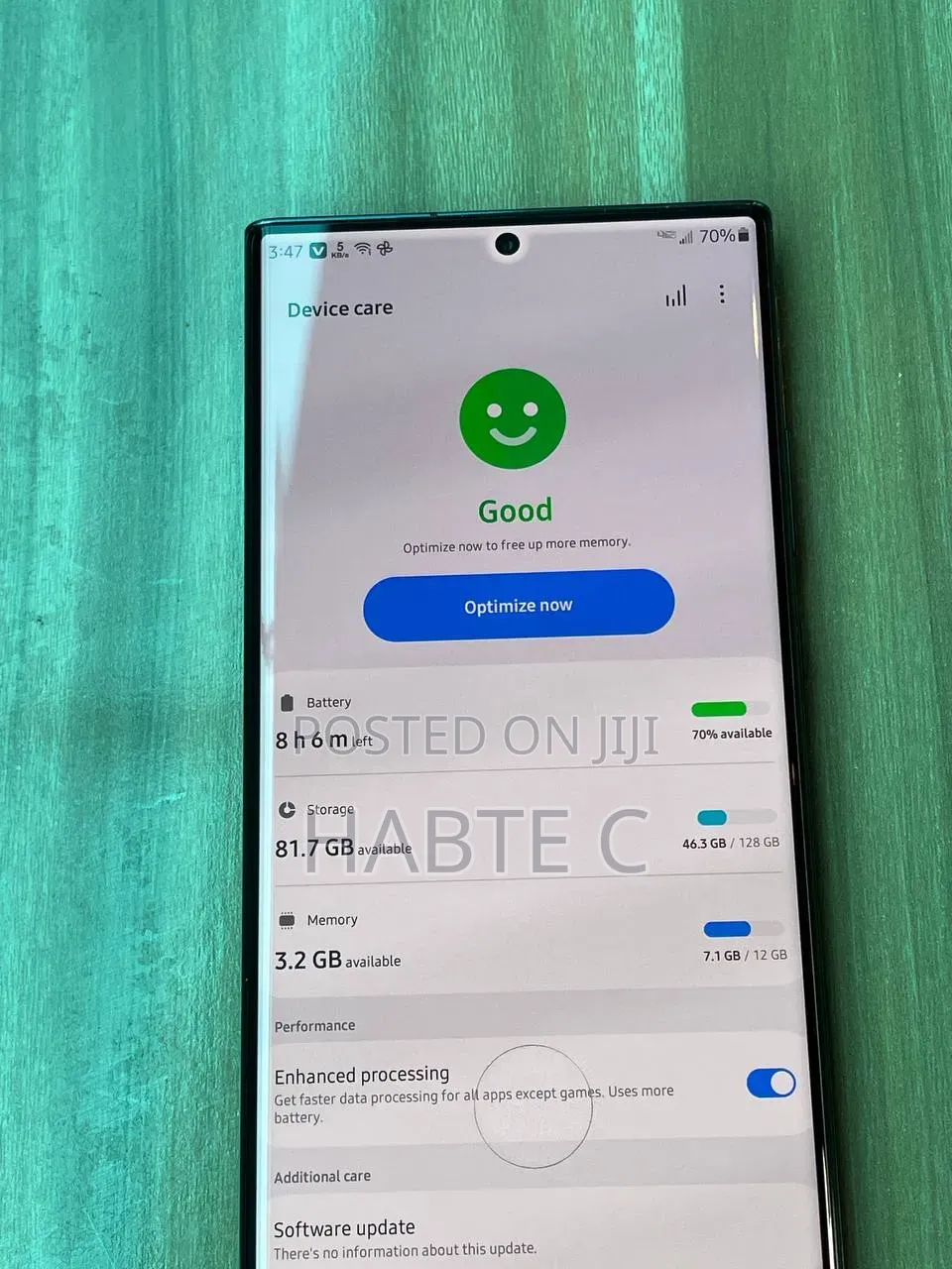 Samsung Galaxy Note 20 Ultra 5G 128 GB Black