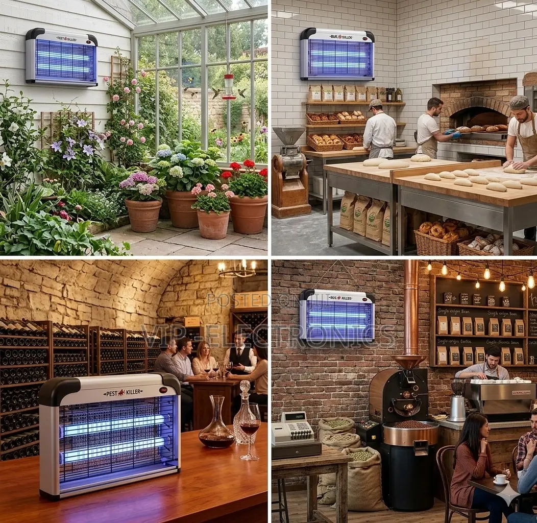 Commercial Best Killer And Residential Electric Bug Zapper Usage