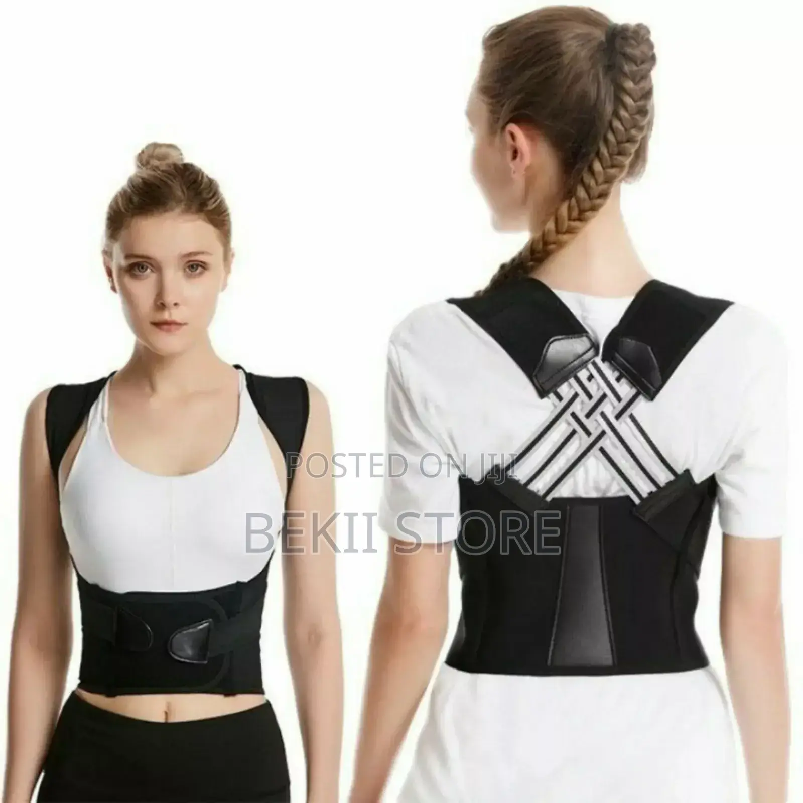 የጀርባ ቀበቶ Adjustable Back Posture Corrector Belt