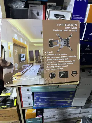 ባለሙሉ እንቅስቃሴ የቲቪ መስቀያ (Full Motion Tv Wall Mount)