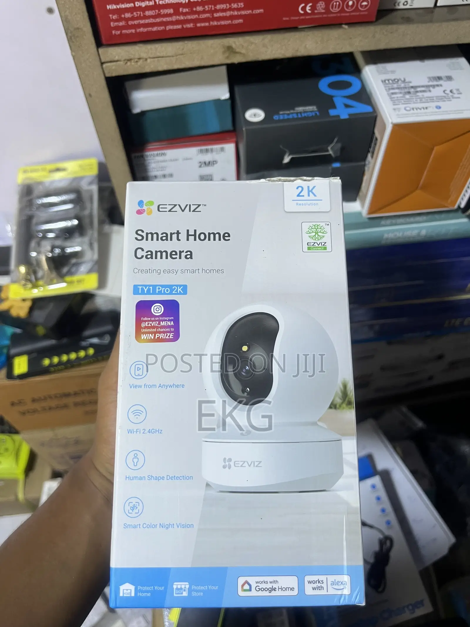 Ezviz Ty1 Pro Smart Home Camera – አስተማማኝ የቤትዎ ጠባቂ!