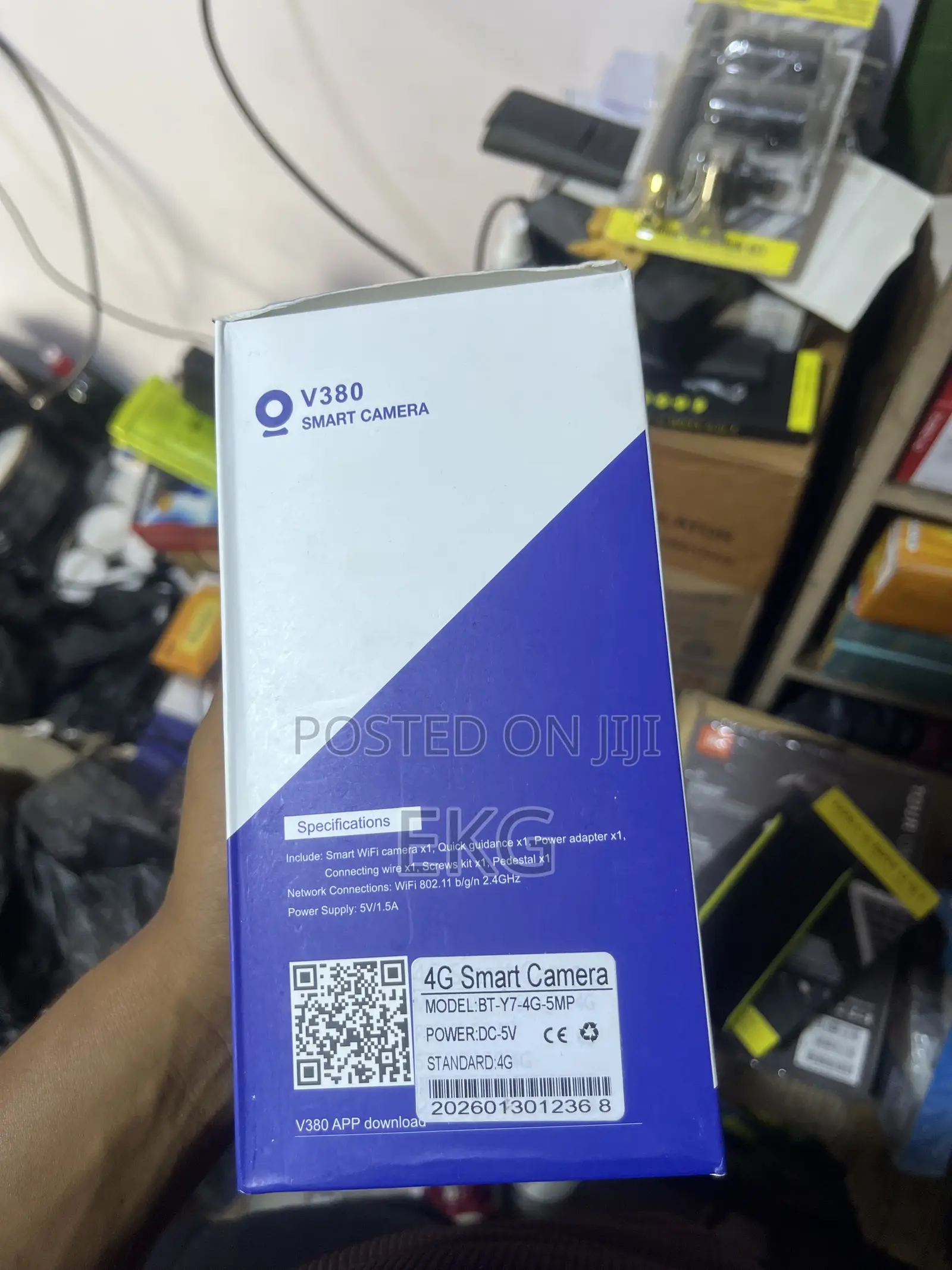 4g Security Camera With Backup Battery - V380 Smart Simcard Camera