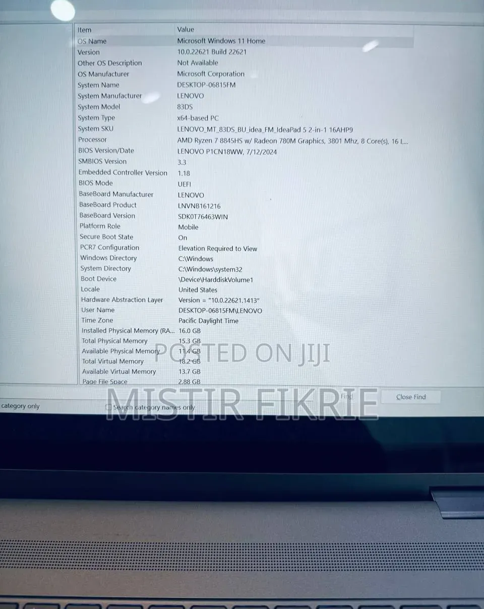 New Laptop Lenovo Yoga 7i 16GB AMD Ryzen 7 SSD 512GB