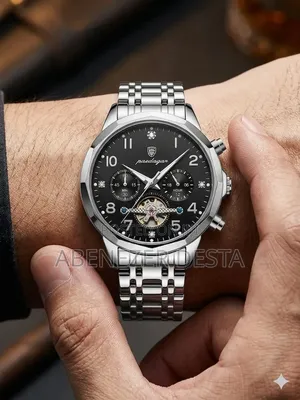 Poedagar 938 Diamond Mirror Stainless Steel Quartz Wristwatch