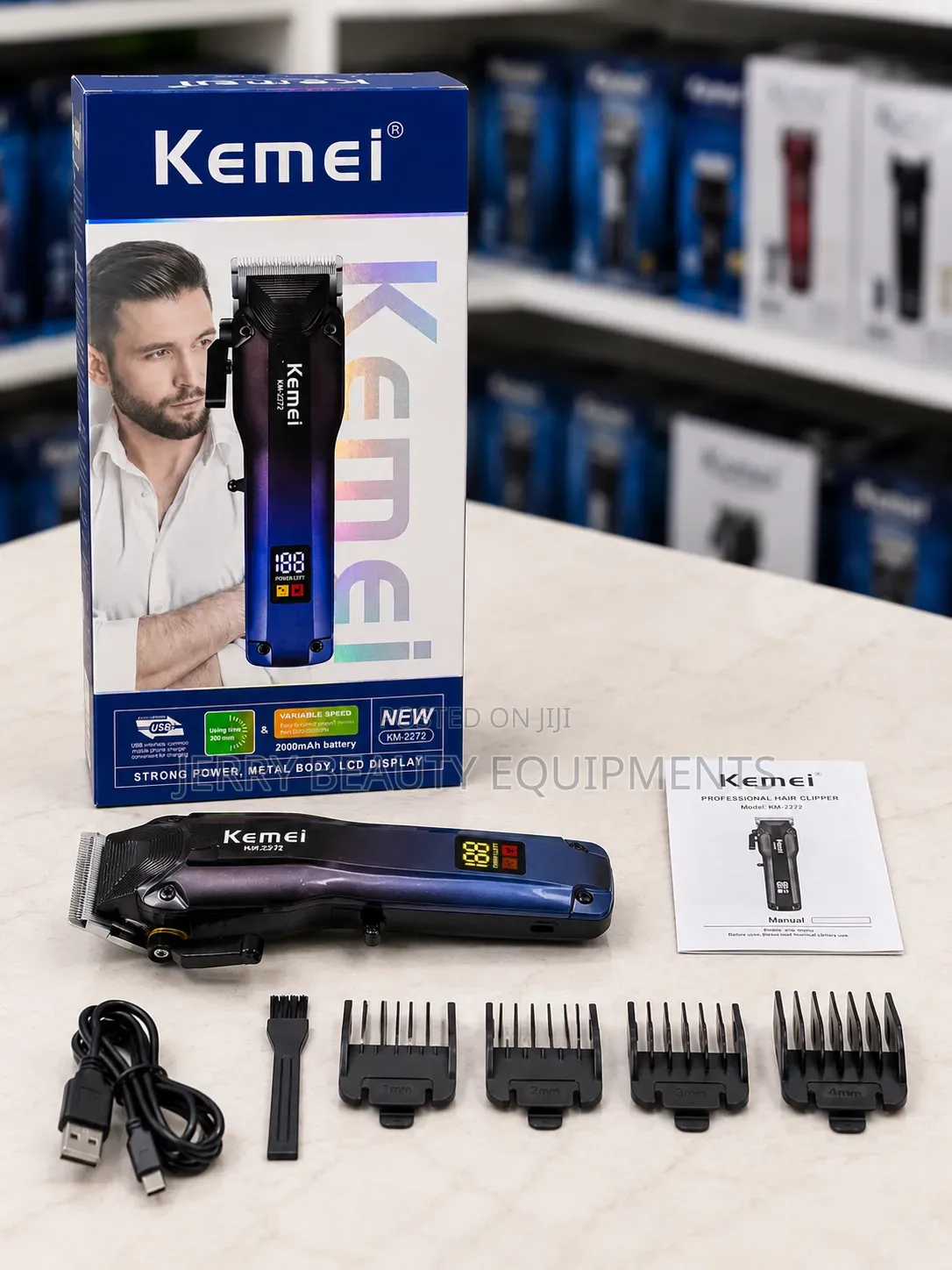 Kemei 2272 Hair Clipper - 200mins