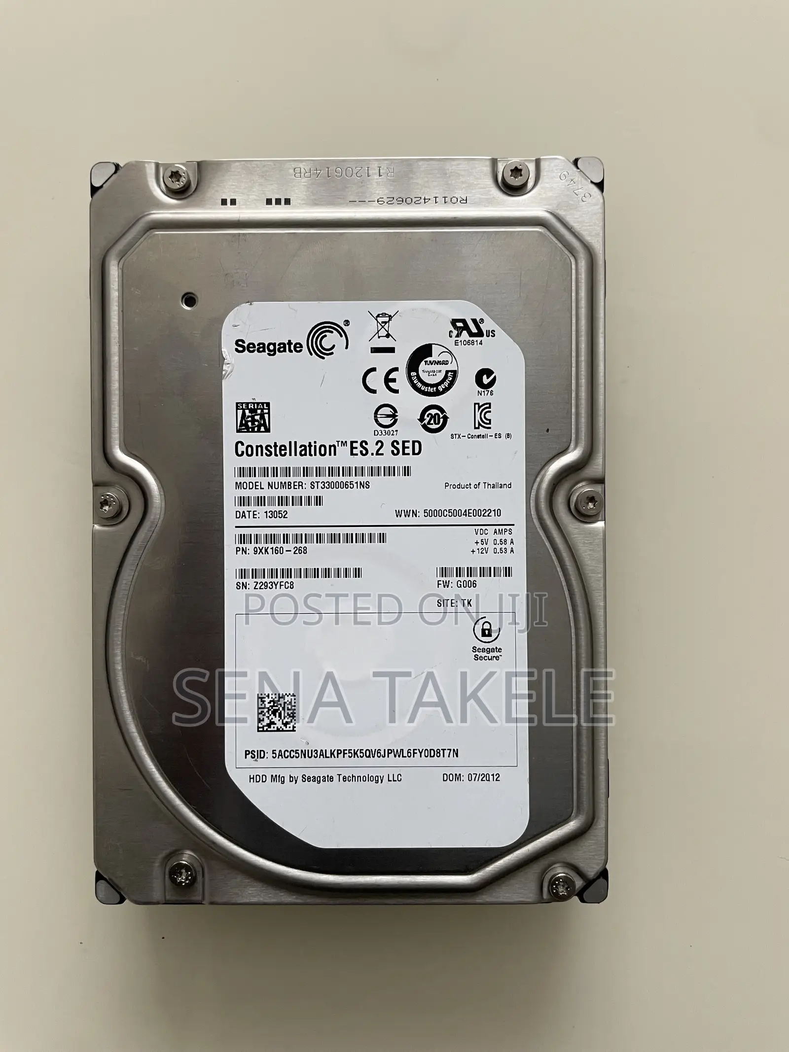 Seagate Internal Desktop Hdd 3tb