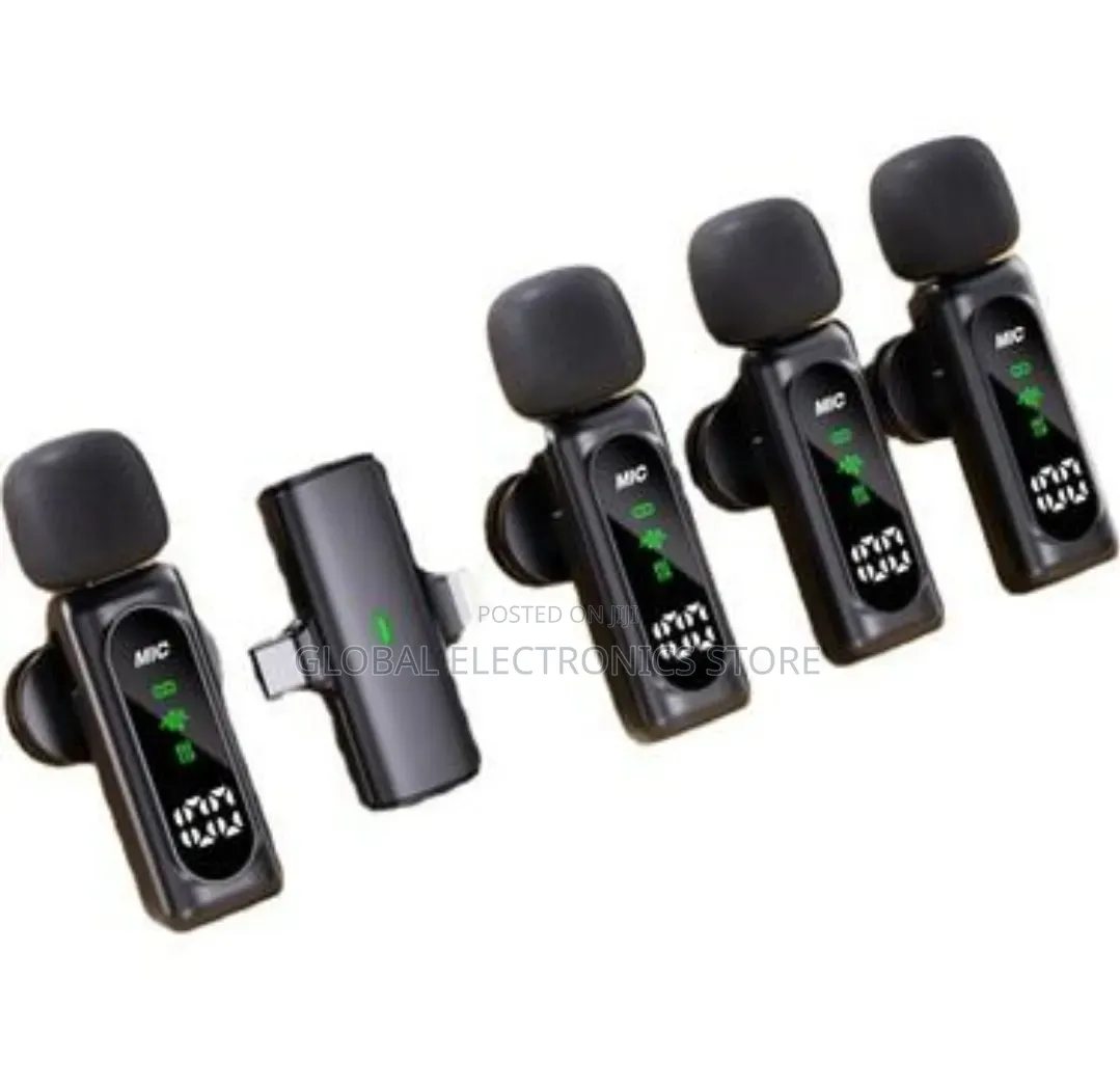 Wireless Lavalier Microphone (1-to-4 System)