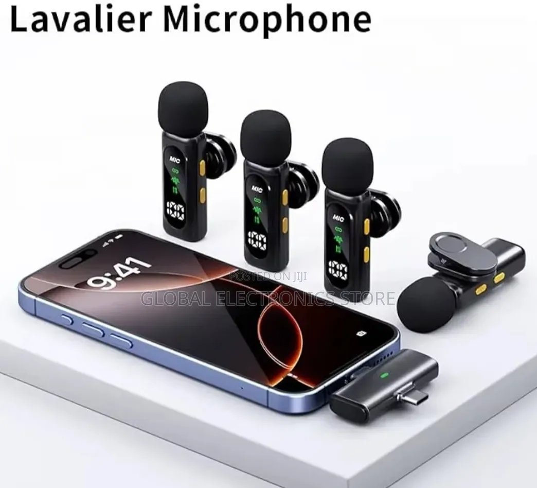 Wireless Lavalier Microphone (1-to-4 System)