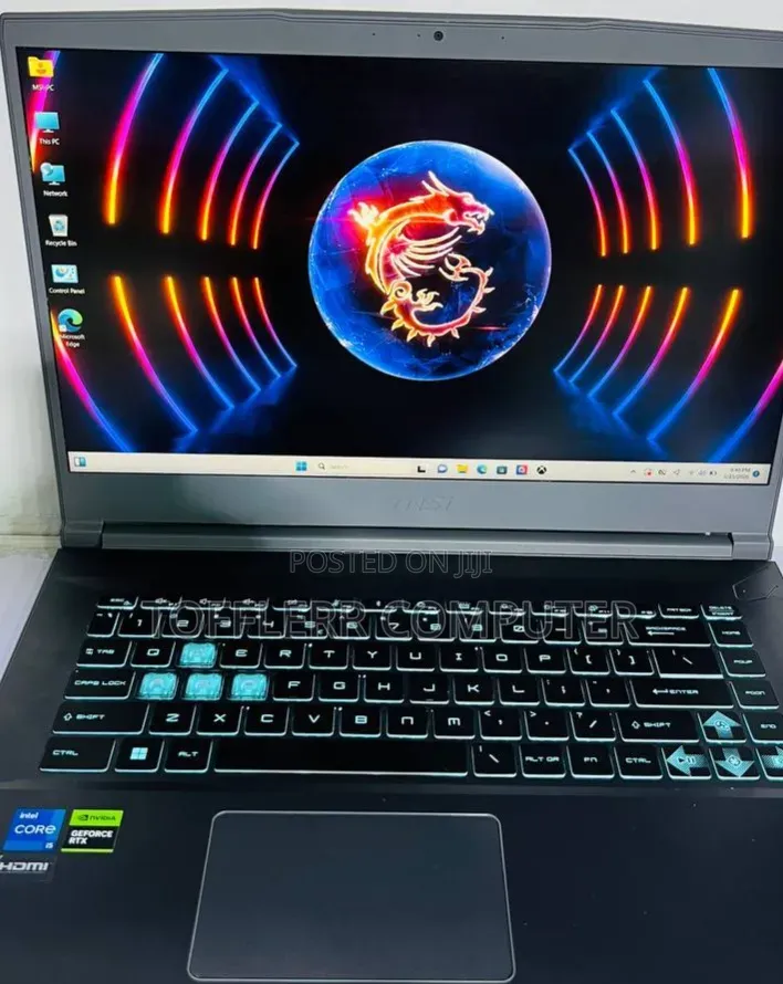 New Laptop MSI GF75 Thin 16GB Intel Core i5 SSD 512GB