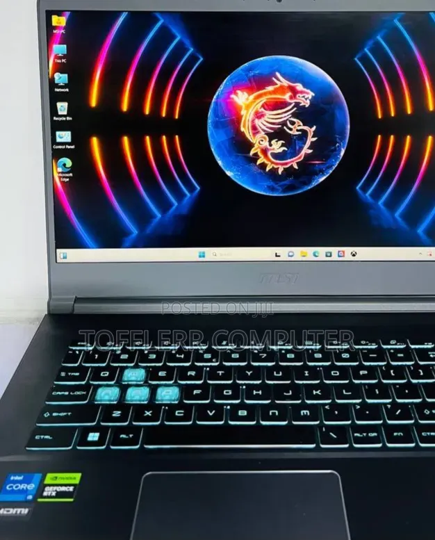 New Laptop MSI GF75 Thin 16GB Intel Core i5 SSD 512GB