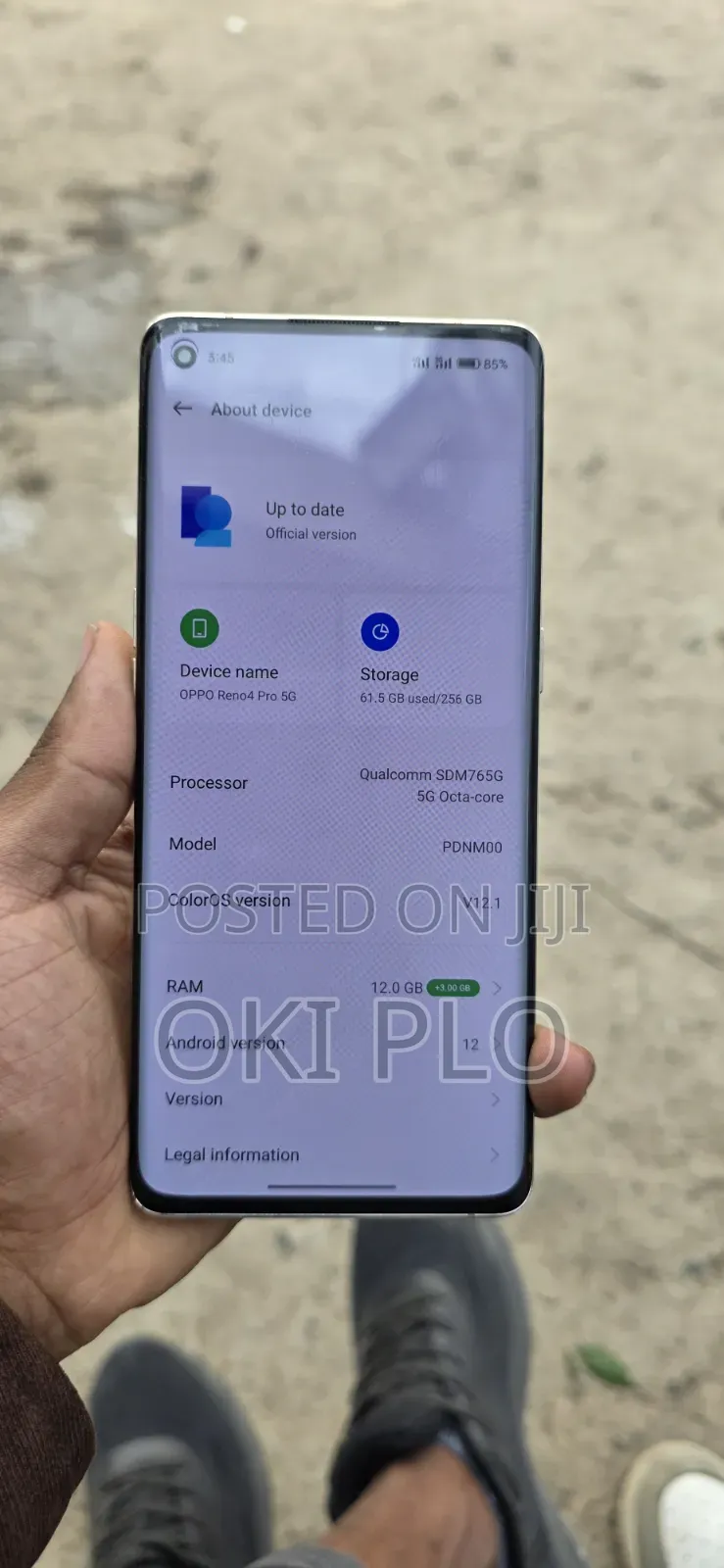 Oppo Reno 4 Pro 128 GB White