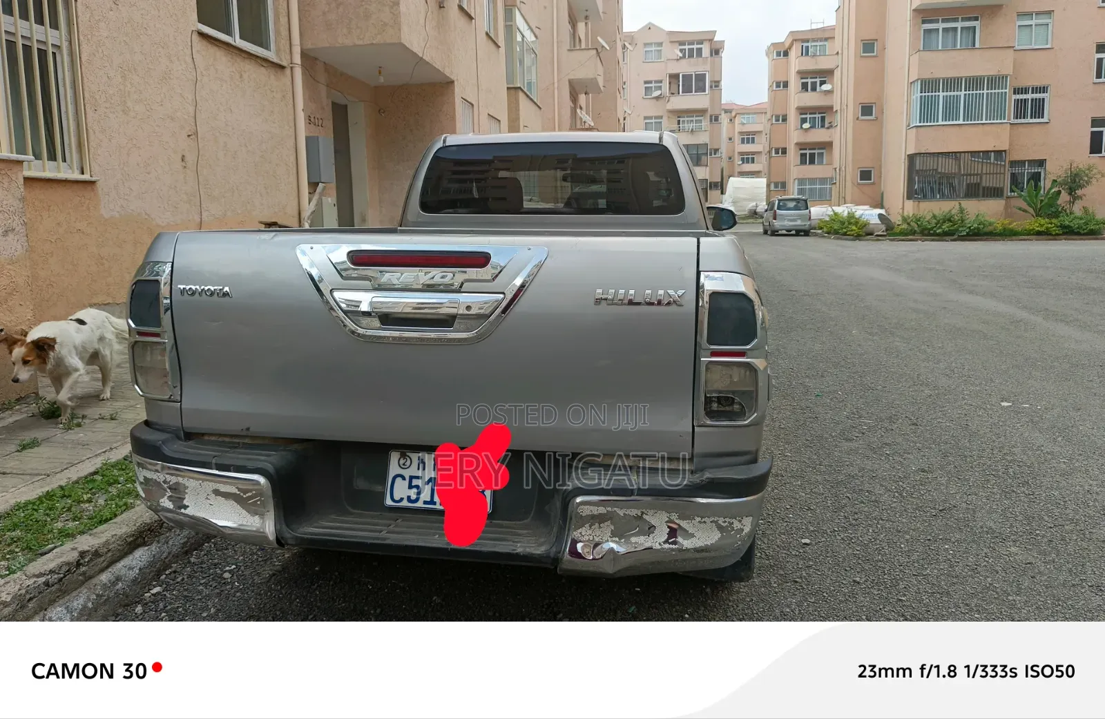 Toyota Hilux 2016 Gray