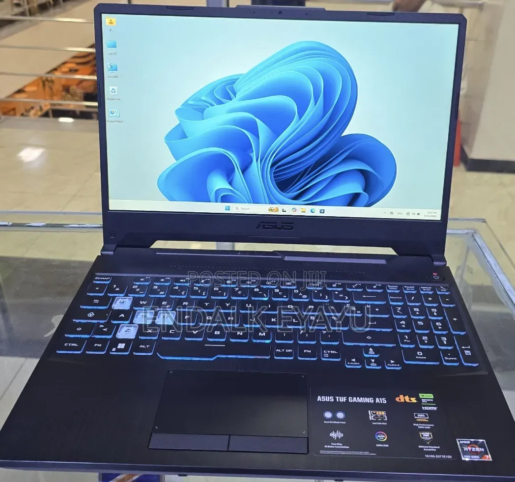 New Laptop Asus TUF Gaming A15 16GB AMD Ryzen 7 SSD 512GB