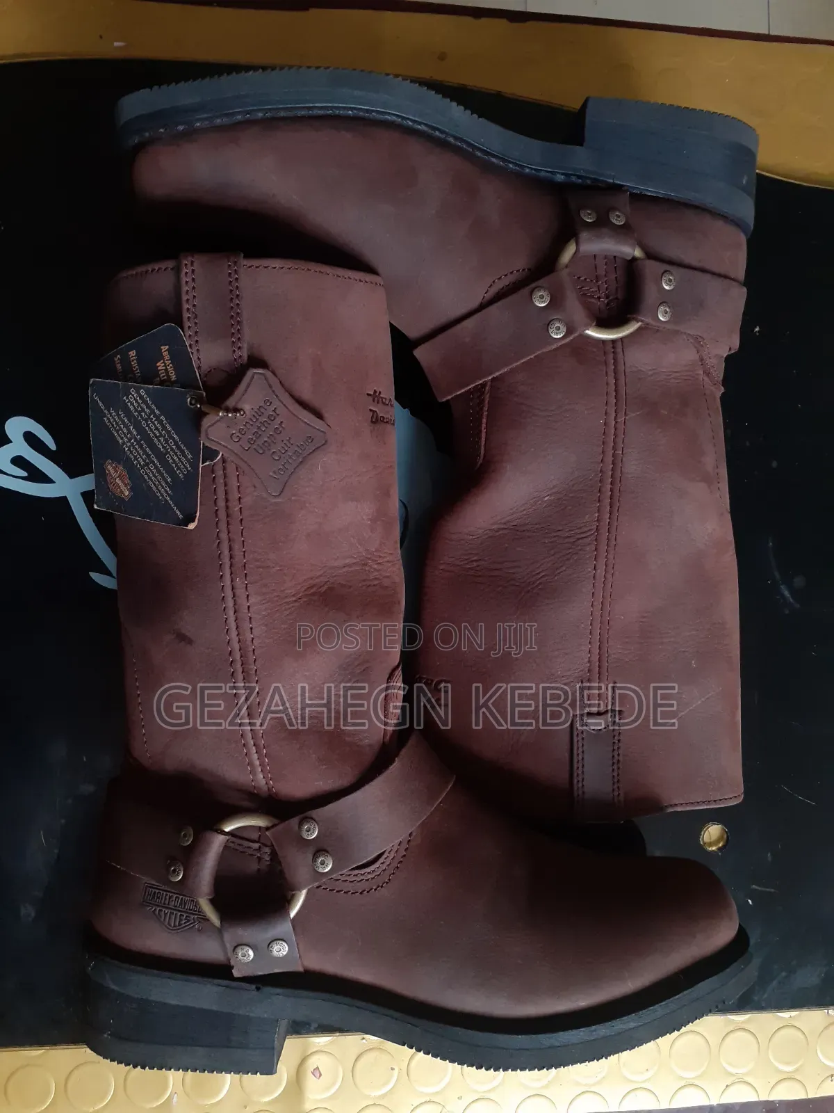 New Original - Harley Davidson Men's Bowden Motorcycle Boots