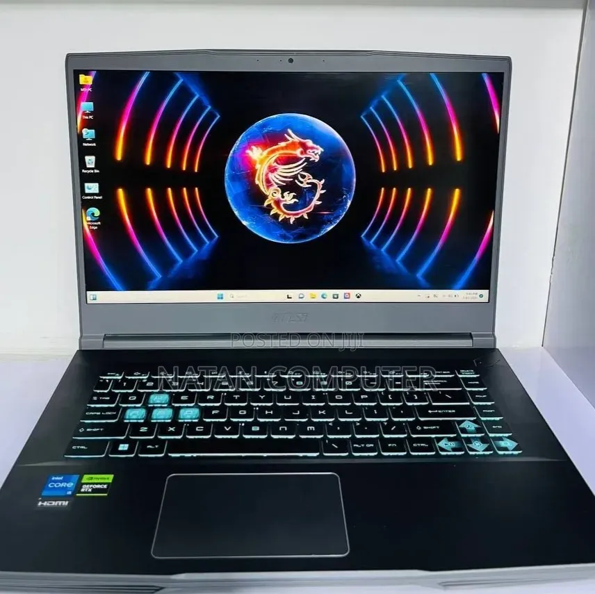 New Laptop MSI GF75 Thin 16GB Intel Core i5 SSD 512GB