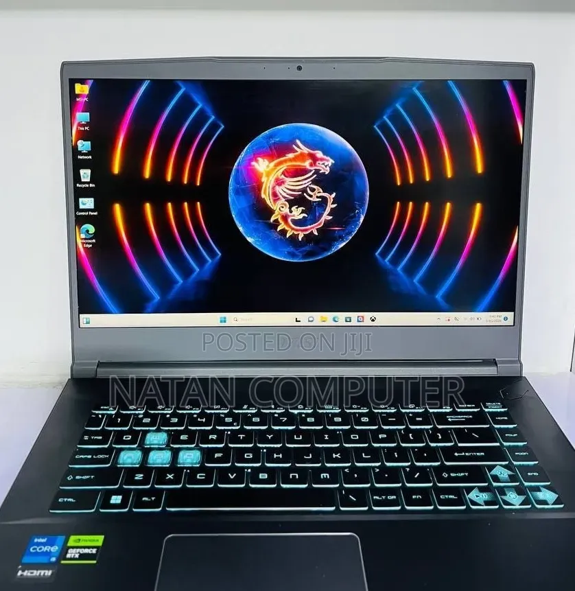 New Laptop MSI GF75 Thin 16GB Intel Core i5 SSD 512GB