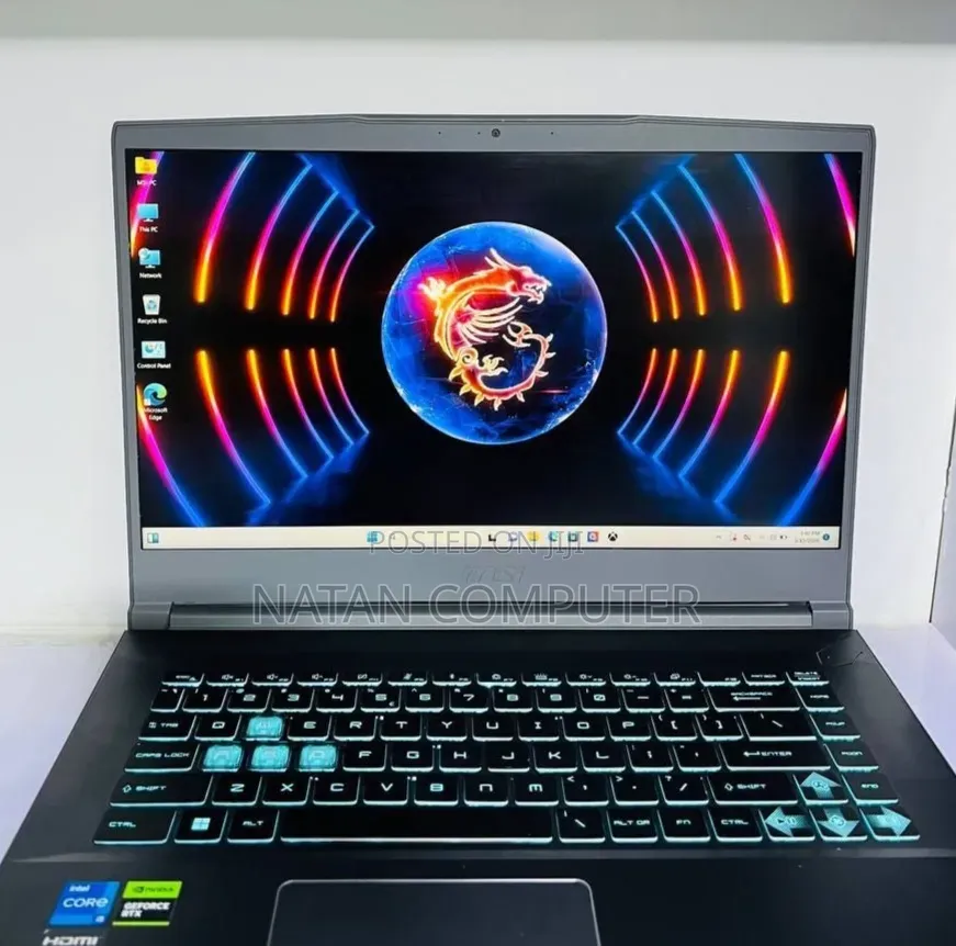 New Laptop MSI GF75 Thin 16GB Intel Core i5 SSD 512GB